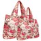 Wrapables Large & Small Foldable Tote Nylon Reusable Grocery Bags, Set of 2
